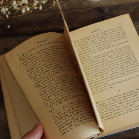 Vintage 1920s Book, "Babbitt" by Sinclair Lewis, 1922, Possible First Edition - Picture 9 of 10